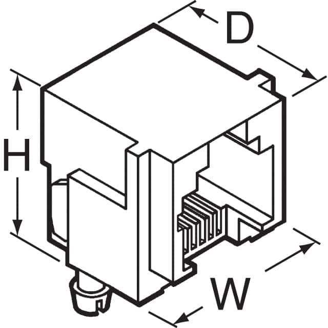 TM5RJ2-88(50) Hirose Electric Co Ltd  Modulare Steckverbinderbuchsen